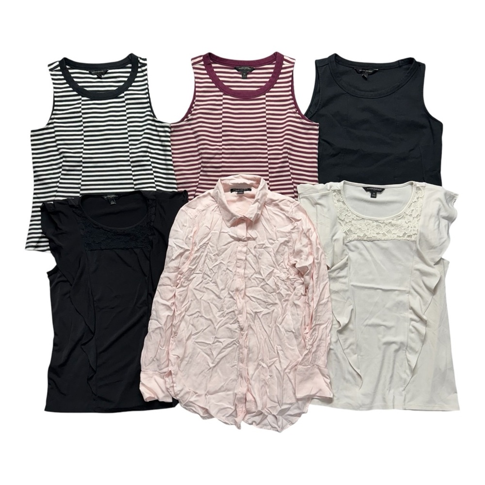 Banana Republic Blouse Tops Bundle of 6 Women’s Size XS Extra Small